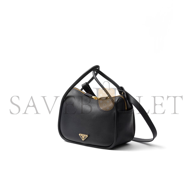 PRADA DARLING LEATHER HANDBAG 1BA451 (25*18*10.5cm)